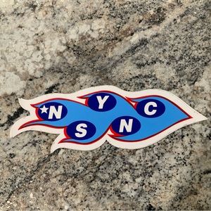 *NSYNC VINTAGE STICKER